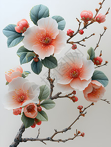 刺绣花朵背景图片