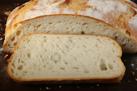 美味的面包背景图片