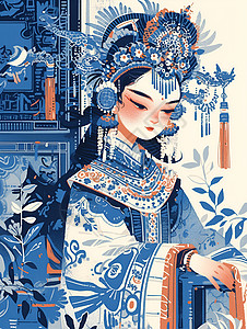 中国传统文化背景图片
