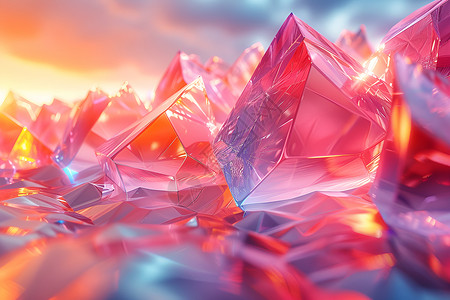 液体玻璃玻璃的美丽幻境设计图片