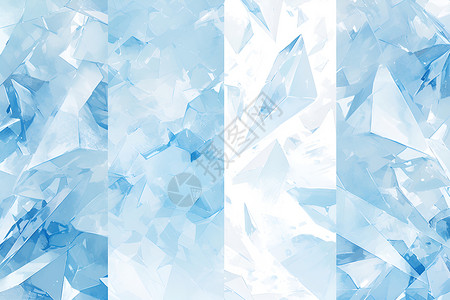 冰晶抽象背景背景图片