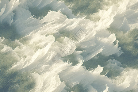 白色波浪背景图片