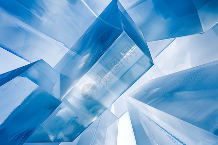 冰雪纹理冰雪晶体背景设计图片