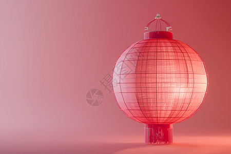 照明图标中国灯笼插画