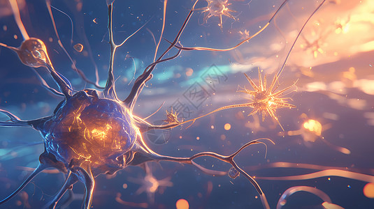 神经元神经系统背景