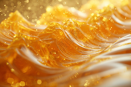 抽象的金色麦芽糖背景图片
