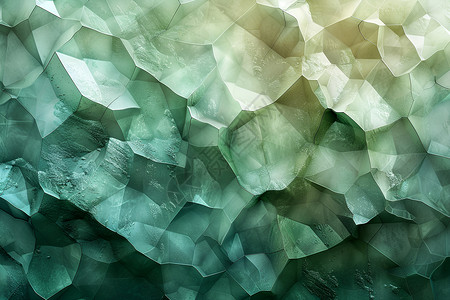 水晶立体几何玻璃设计设计图片