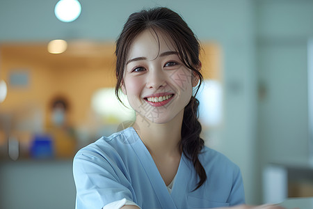 温馨的护士背景图片
