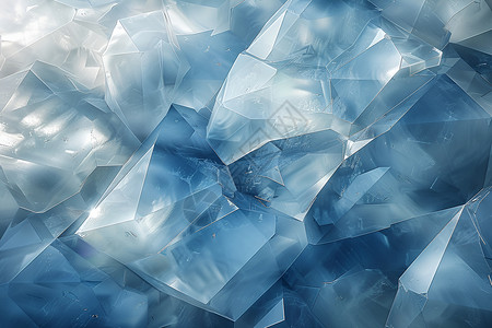 几何玻璃元素设计图片