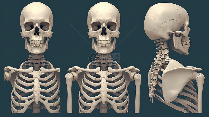 展示的骨骼系统图片
