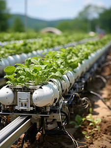 现代科技农业农业科技背景
