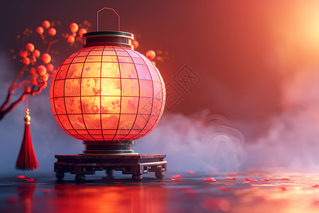 喜庆的红灯笼背景图片