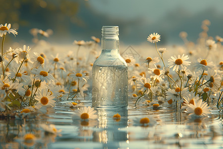 霜降节时清池浅清池微波背景