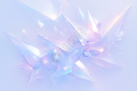 水晶块抽象背景背景图片