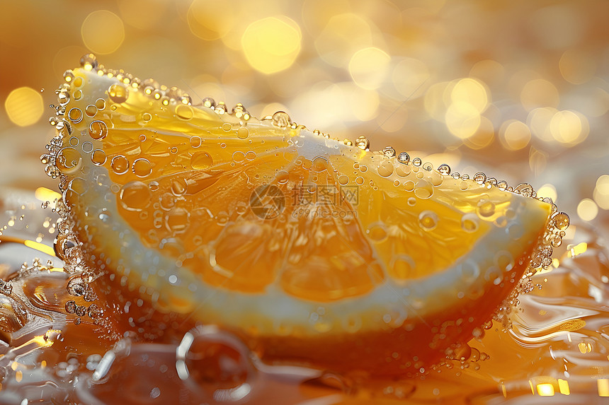 美味的多汁橘子图片