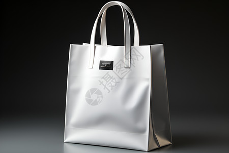 纸袋设计纯净简约的手提袋背景