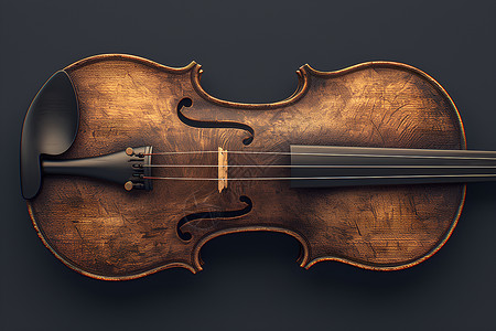 复古的琴弦小提琴背景图片