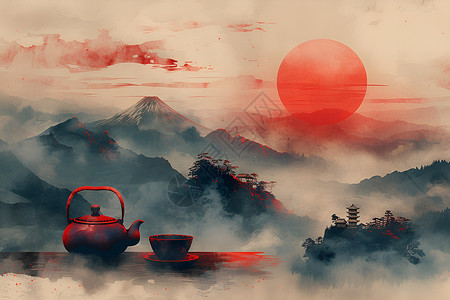 唯美中式茶道艺术高清图片