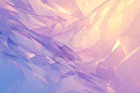 紫色几何玻璃背景图片