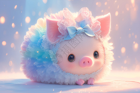 童话小猪背景图片