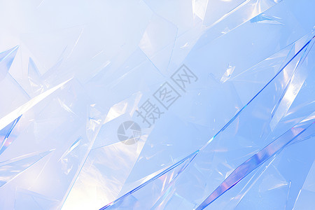 晶体壁纸冰雪晶体的几何图案手机背景插画
