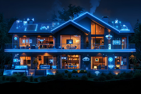 智能家居房屋科技高清图片