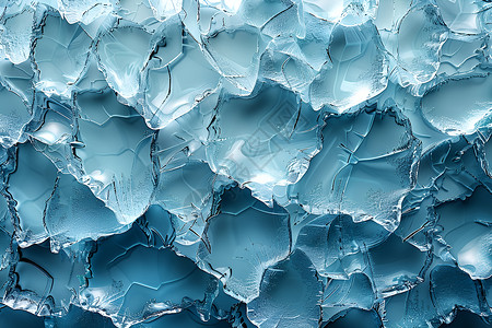 抽象冰晶艺术背景背景图片