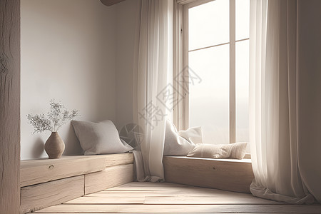 沙发背景材质原木材质的家具装修背景