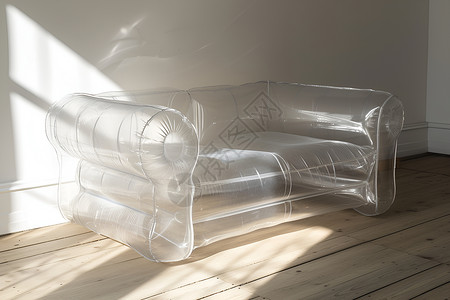 透明地板素材透明沙发设计图片