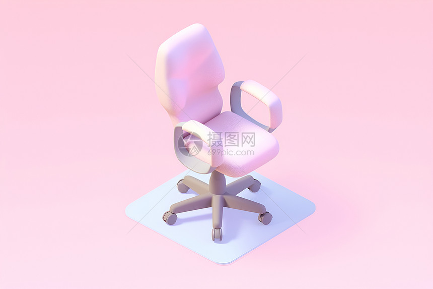 粉紫色的椅子图片