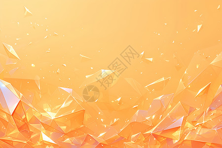 水晶链橙色玻璃纹理壁纸设计图片