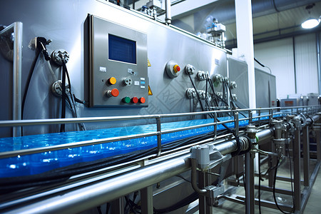 现代化工厂自动化流水线图片素材