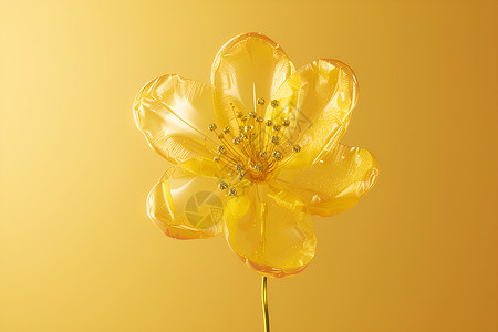 金黄色的梨花背景图片