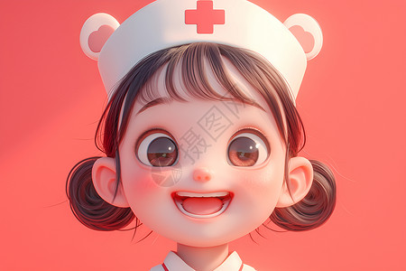 微笑活力活力四溢的医生插画