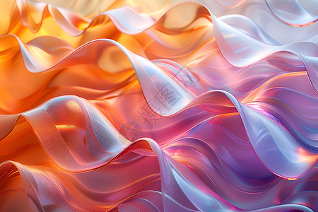 线条水纹璀璨的波浪线条设计图片