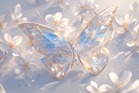 美丽蝴蝶背景图片