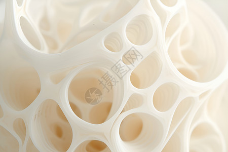 3d形状3D打印的孔洞插画