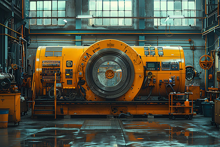 污水处理厂的机械背景图片