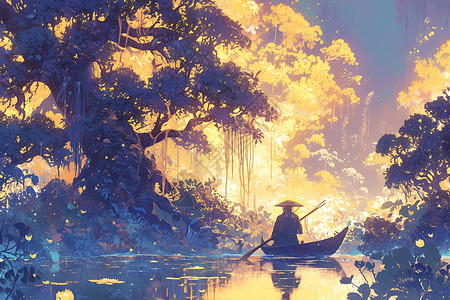 仙境之舟背景图片