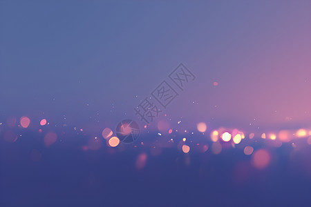 紫蓝调城市之光背景图片