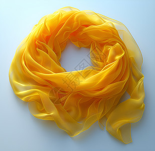 黄色围巾照片背景图片
