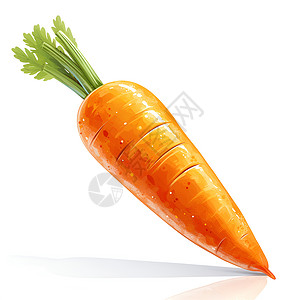 一个胡萝卜背景图片