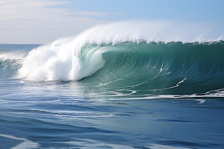 海上巨浪汹涌的大海高清图片
