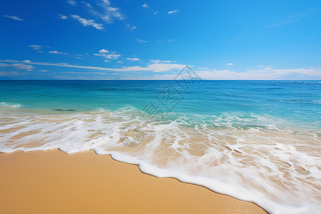 夏日大海夏日海岸背景