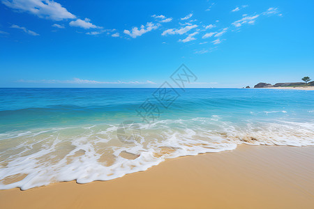 美丽的沙滩美丽的岛屿高清图片