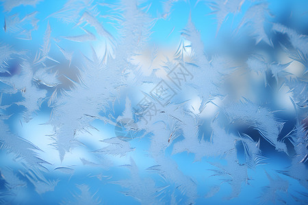 晶体壁纸冰天雪地中的细节背景