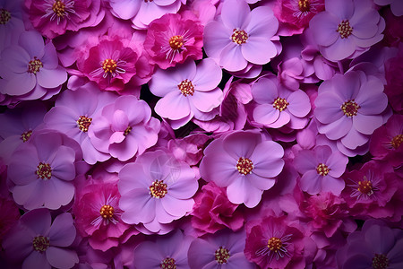 盛放的紫色花海绚丽的花海设计图片
