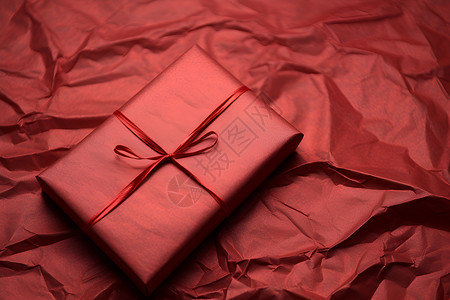 红色的礼盒背景图片