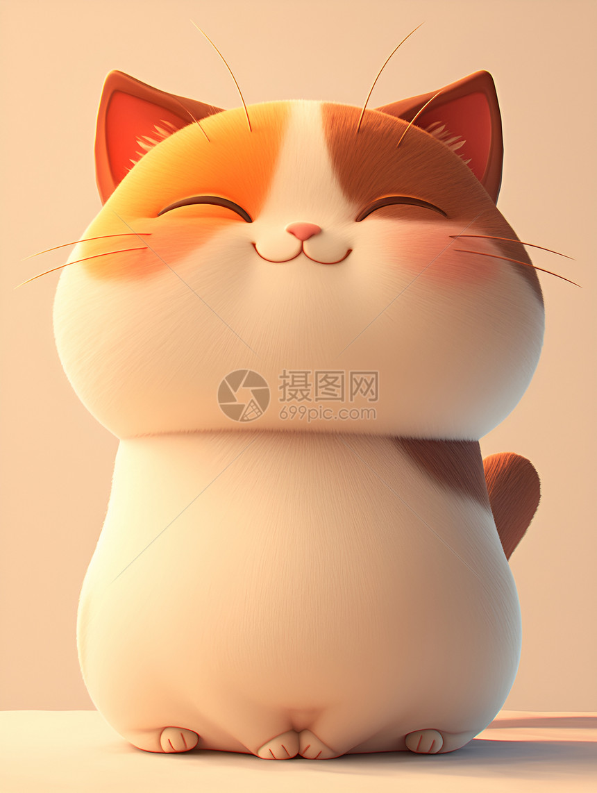 松弛可爱的猫咪图片