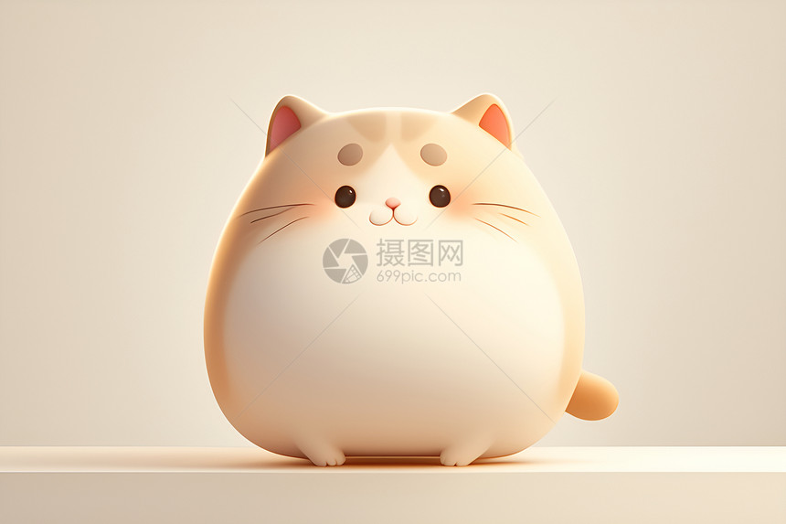 可爱的肥猫图片